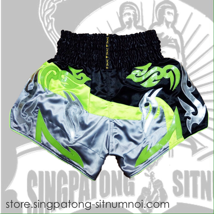MIS 'Streetfighter' Muay Thai Shorts – Midnight in Shibuya