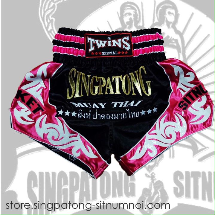 Kids - Adults LITE PINK SHORTS TRUNKS FOR MUAY THAI SPORTS TRAINING