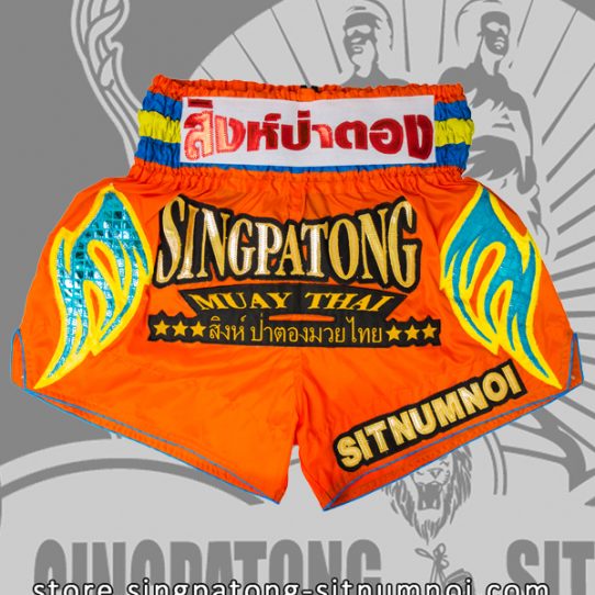 Muay Thai Shorts CLASSIC ORANGE